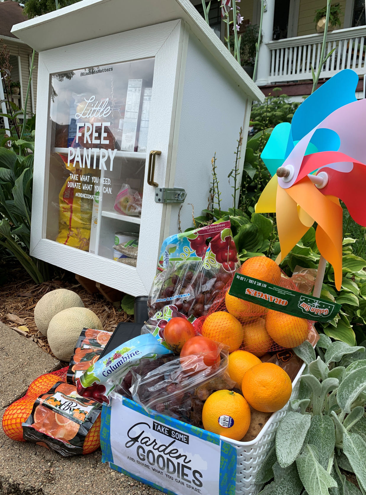 Fresh fruits and vegetables
